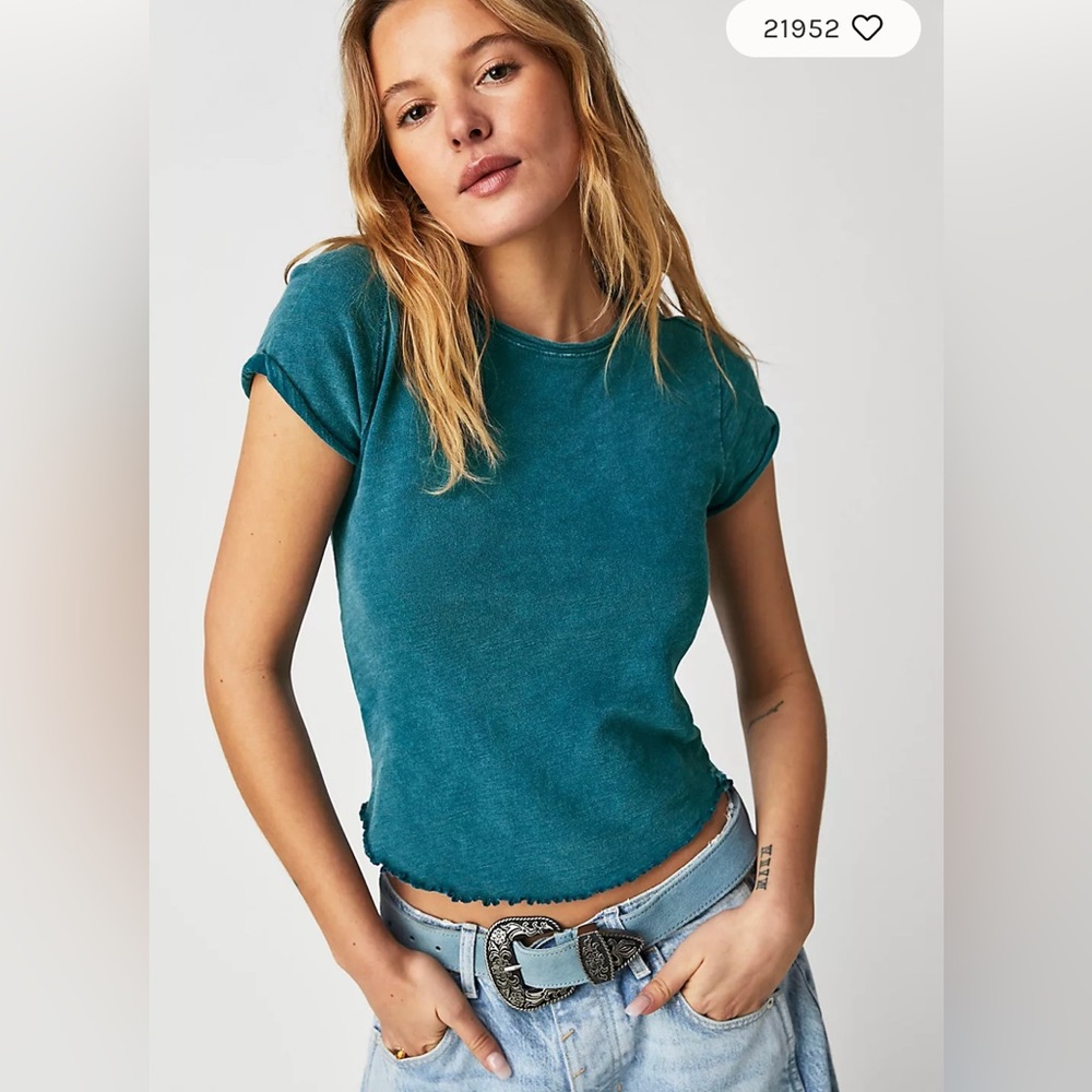 free people baby tee